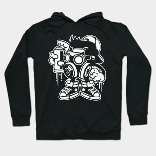 Gas Mask Artist Hoodie